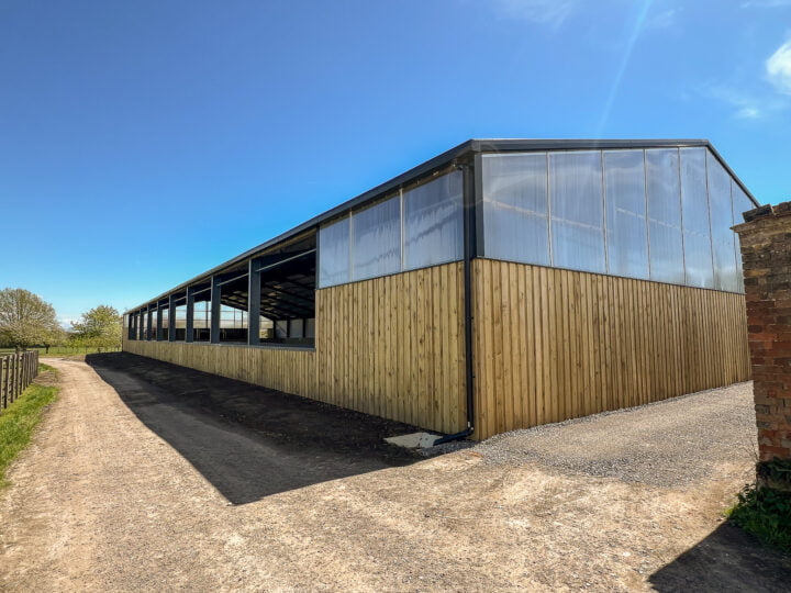 Indoor equestrian arenas by Pegasus Equestrian construction